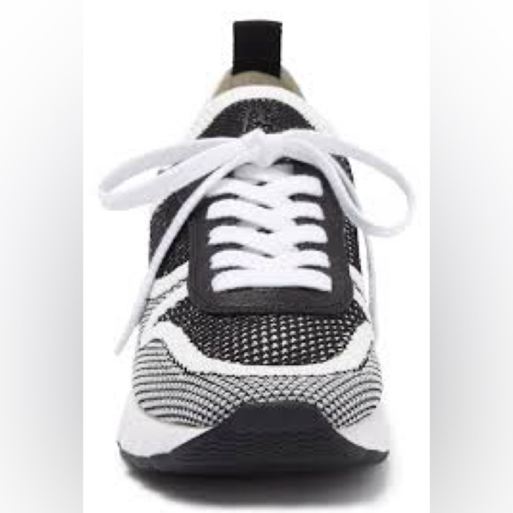 PAUL GREEN Maddox Black & White Sneakers US size 9/UK Size 6.5